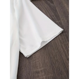 WHENYOU Women's Plus Size Inspirational Graphic T-Shirt - Joshua 1:9 Quote & Mountain Design, 100% Polyester Stretchy Crew Neck Casual Top, Lightweight 180gsm Machine Washable All-Season Tee