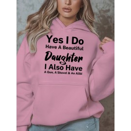 [Humorous Sweatshirt] Plus Size Women's Casual Sweatshirt | Yes I Do s - Humorous 