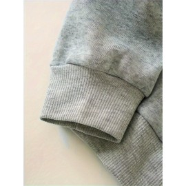 Plus Size - Women'S Plus Size Floral Print Hoodie - Soft, Comfortable Long Sleeve with Pockets, Casual Brown Pullover for All-Season Wear, Casual Wear Hoodie | Floral Print Hoodie | Soft Fabric Hoodie