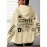 [Women's Oversized Hoodie] Women's Oversized Hoodie with Coffee Lover Graphic Print - Soft Casual Long Sleeve Pullover, Front Pockets, Machine Washable, All-Season Comfort for Casual Attire, Cute Hoodies