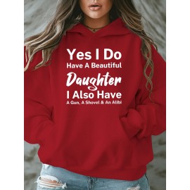 [Humorous Sweatshirt] Plus Size Women's Casual Sweatshirt | Yes I Do s - Humorous 
